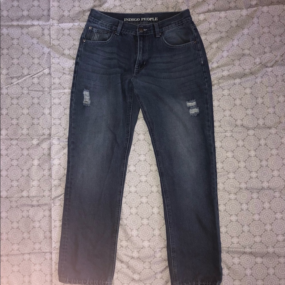 Men’s blue jeans